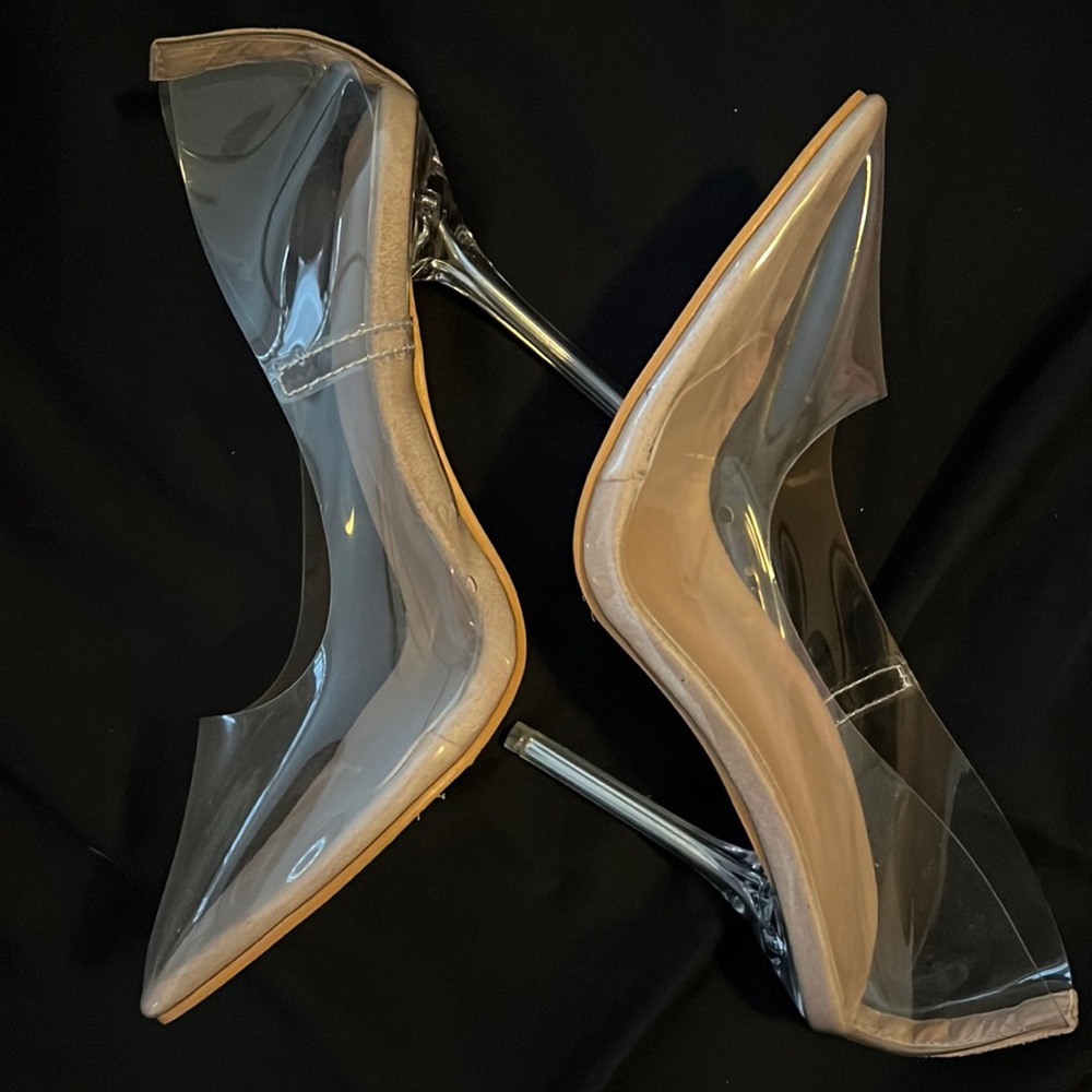 Shein Clear Heels Cinderella 39 / 6.5